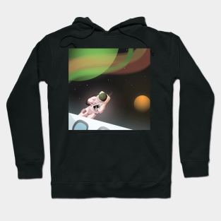 Astronaut taking Photos Hoodie